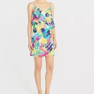 J. Crew Floral Dress with Adjustable Spaghetti Straps, Size 6